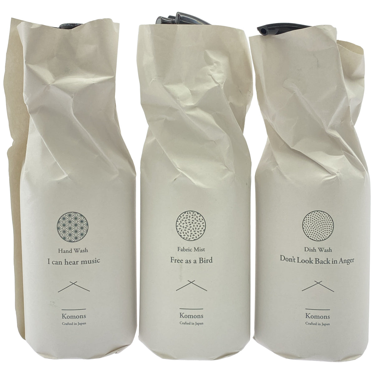Z000 Komons ハンドソープ 280ml & 除菌消臭ミスト 300ml & 食器用洗剤 300ml 3本セット ラスト1点!