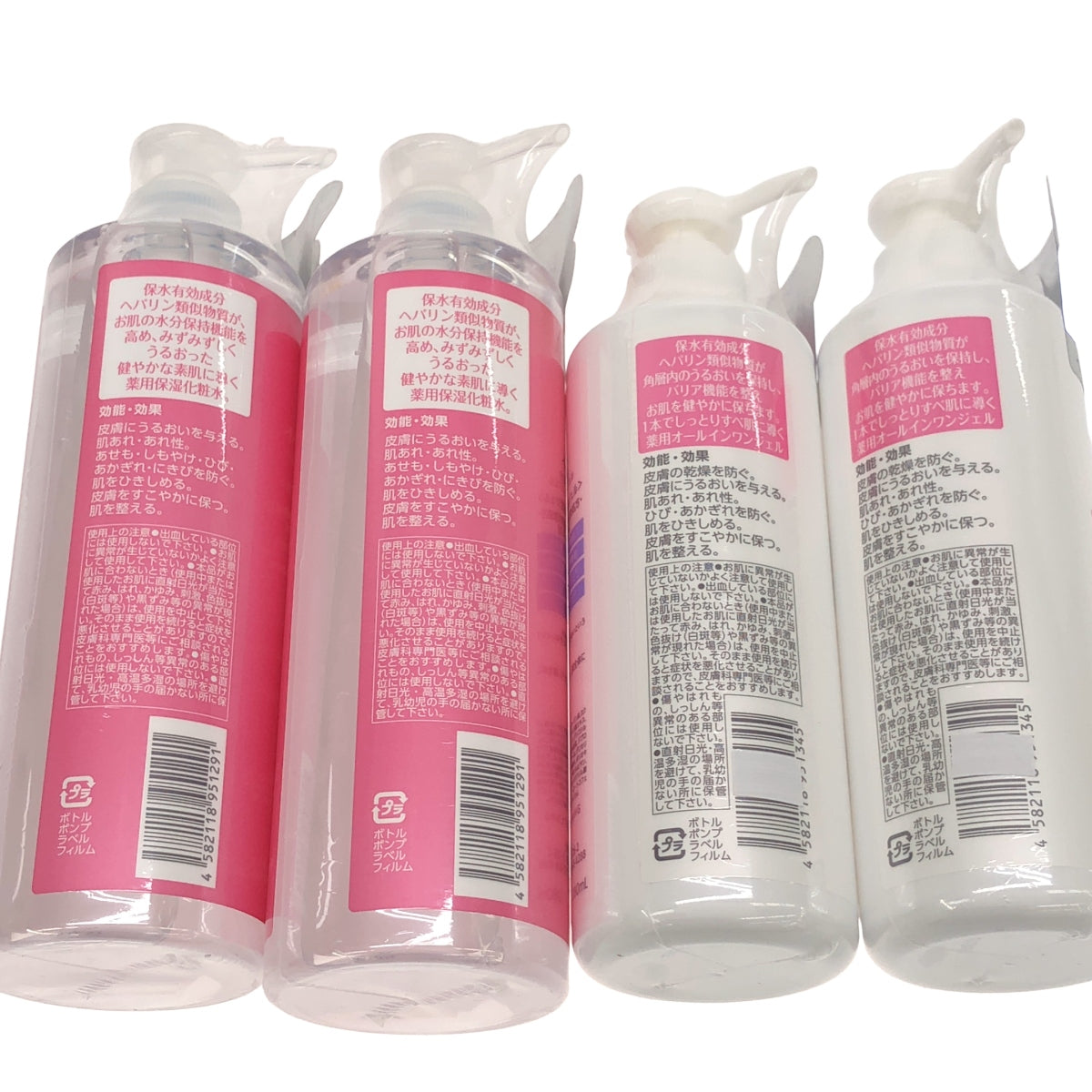 Z000 へパトリート 薬用ローション HL 化粧水 385ml & 薬用ジェル HG オールインワンジェル 280ml 4本セット