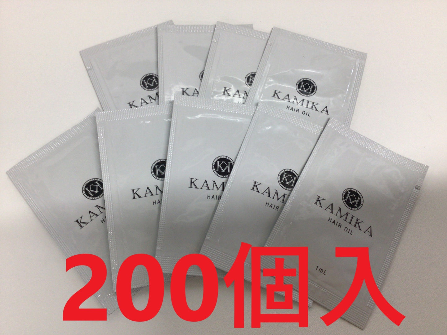 C723 K ★KAMIKA カミカ ヘアオイル AN アクアティックノートの香り 1ml ×200個 小分け 使い切り 旅行 出張
