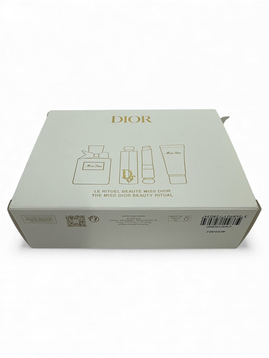 CG80 ディオール クリスマスコフレ 2024 ①ミス ディオール ブルーミング ブーケ 30mL ②ディオール アディクト リップ グロウ 001 ピンク ③ミス ディオール ハンド クリーム 20mL