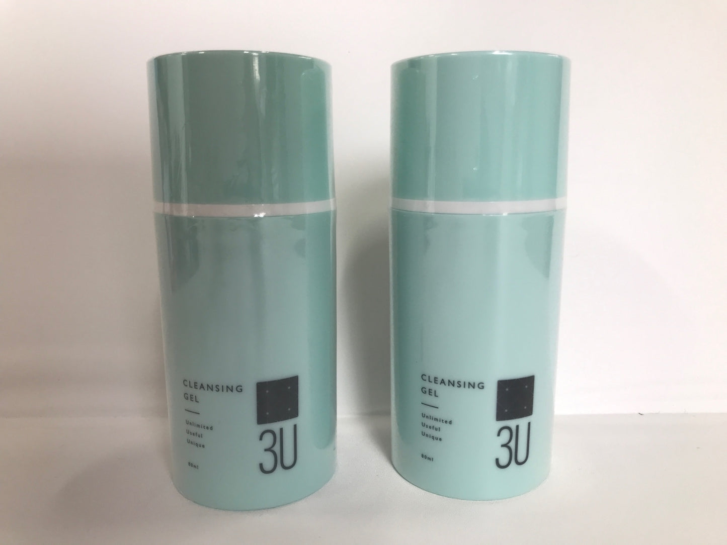 C454 3U クレンジングジェル JHY スリーユー 発泡 炭酸 毛穴 黒ずみ かさつき ビタミンC クレイ 80ml 2個セット