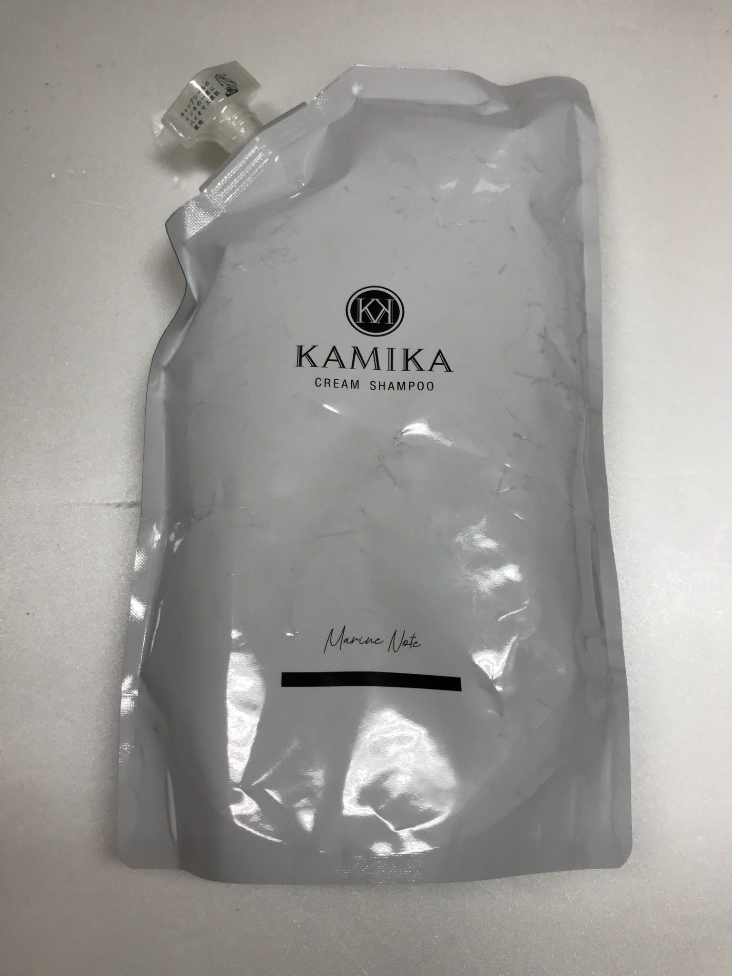 C187 K KAMIKA オールインワンクリームシャンプー MN マリンノートの香り 600g 詰め替え用