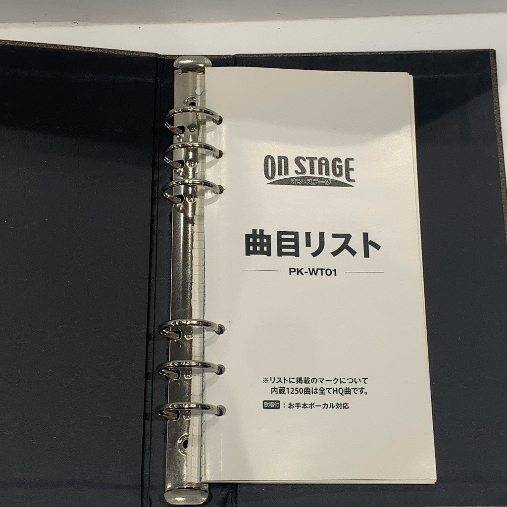 C9G1 D オン ステージ パーソナルカラオケ PK-WT01 1式