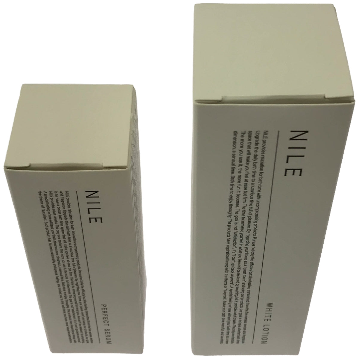 Z000 NILE ホワイトローションα&パーフェクトセラム 2個セット