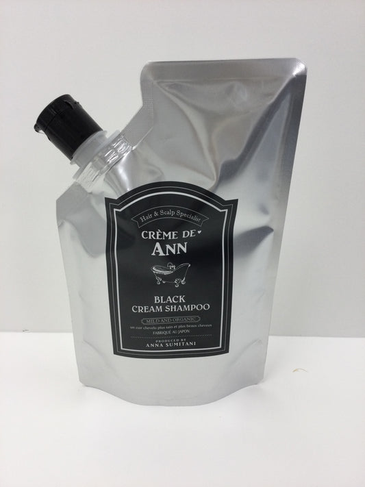 CD29 K CREME DE ANN クレムドアン ブラッククリームシャンプー 生クリームシャンプー  白髪 潤い ツヤ オイル 400g
