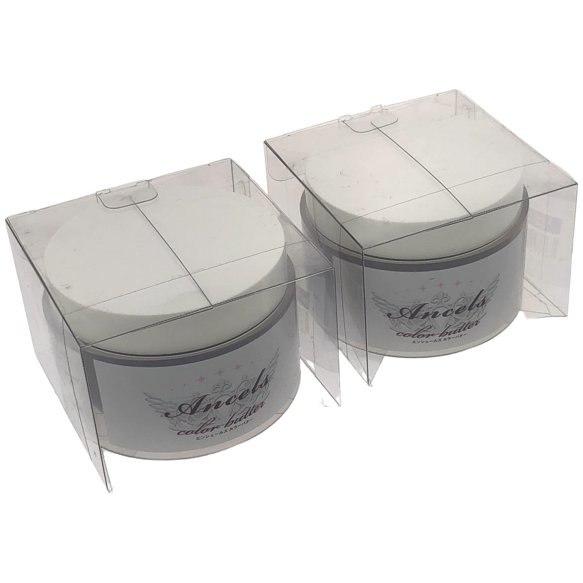 Z000 エンシェールズカラーバター ショッキングパープル 200g & ブルーバイオレット 100g 2個セット