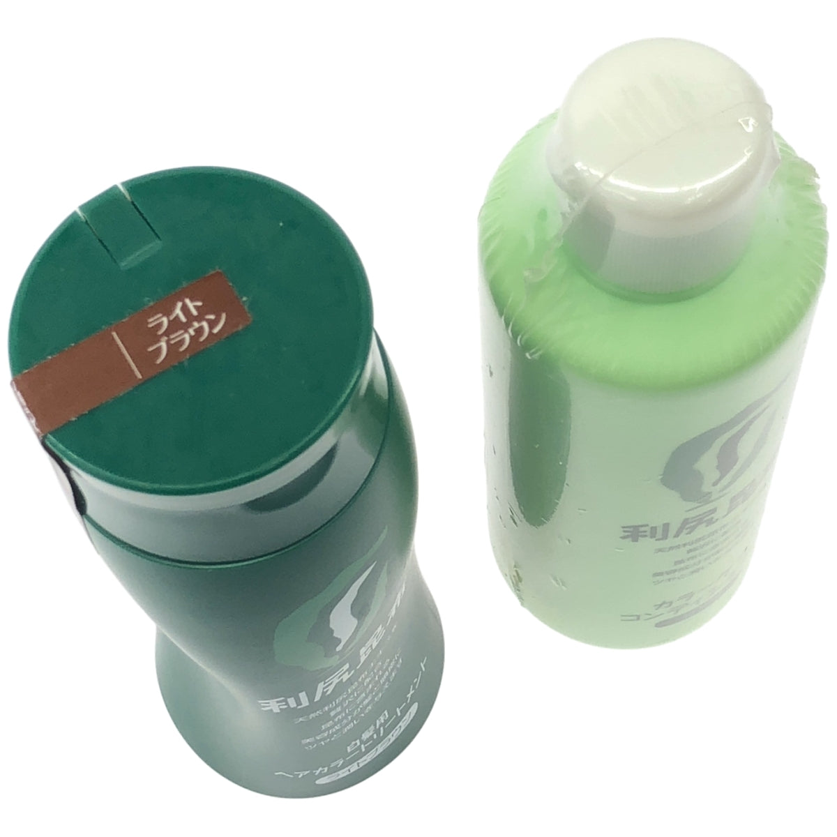 Z000 利尻 ヘアカラートリートメント <ライトブラウン> 200g & 利尻 カラーケアコンディショナー 200mL 2個セット