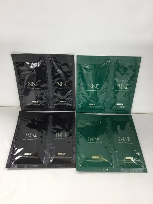 C908 K NNE ニードル炭酸パックG×2点・ニードル炭酸パックB×2点 計4点セット