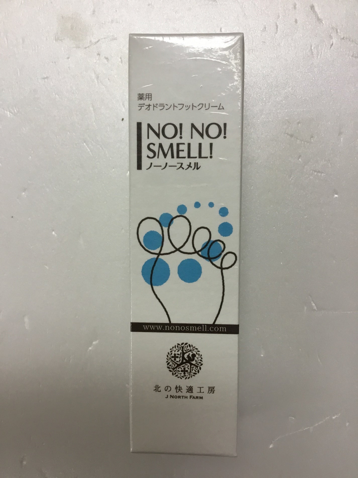 C002 K 北の快適工房 デオラントフットクリーム 足の臭い 対策 ノーノースメル 殺菌・抗菌・防臭 30g