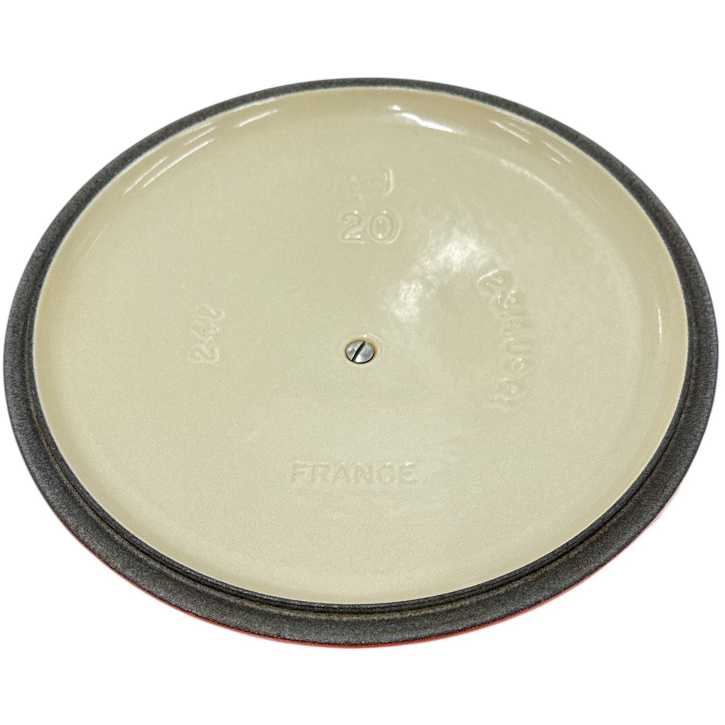 C971 D LE CREUSET ルクルーゼ ココットロンド 20cm オレンジ 両手鍋