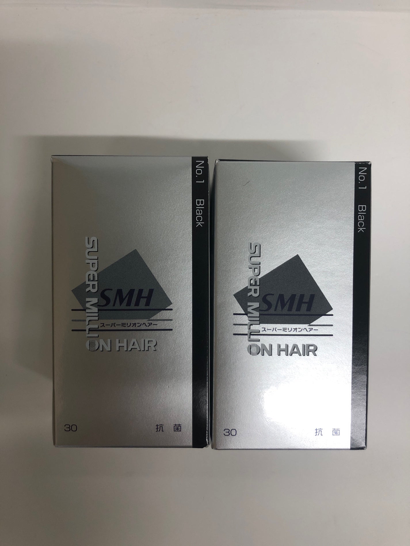 C237 ルアン スーパーミリオンヘアー No.1 ブラック 薄毛隠し ふりかけ ヘアファンデーション 30g 2個セット