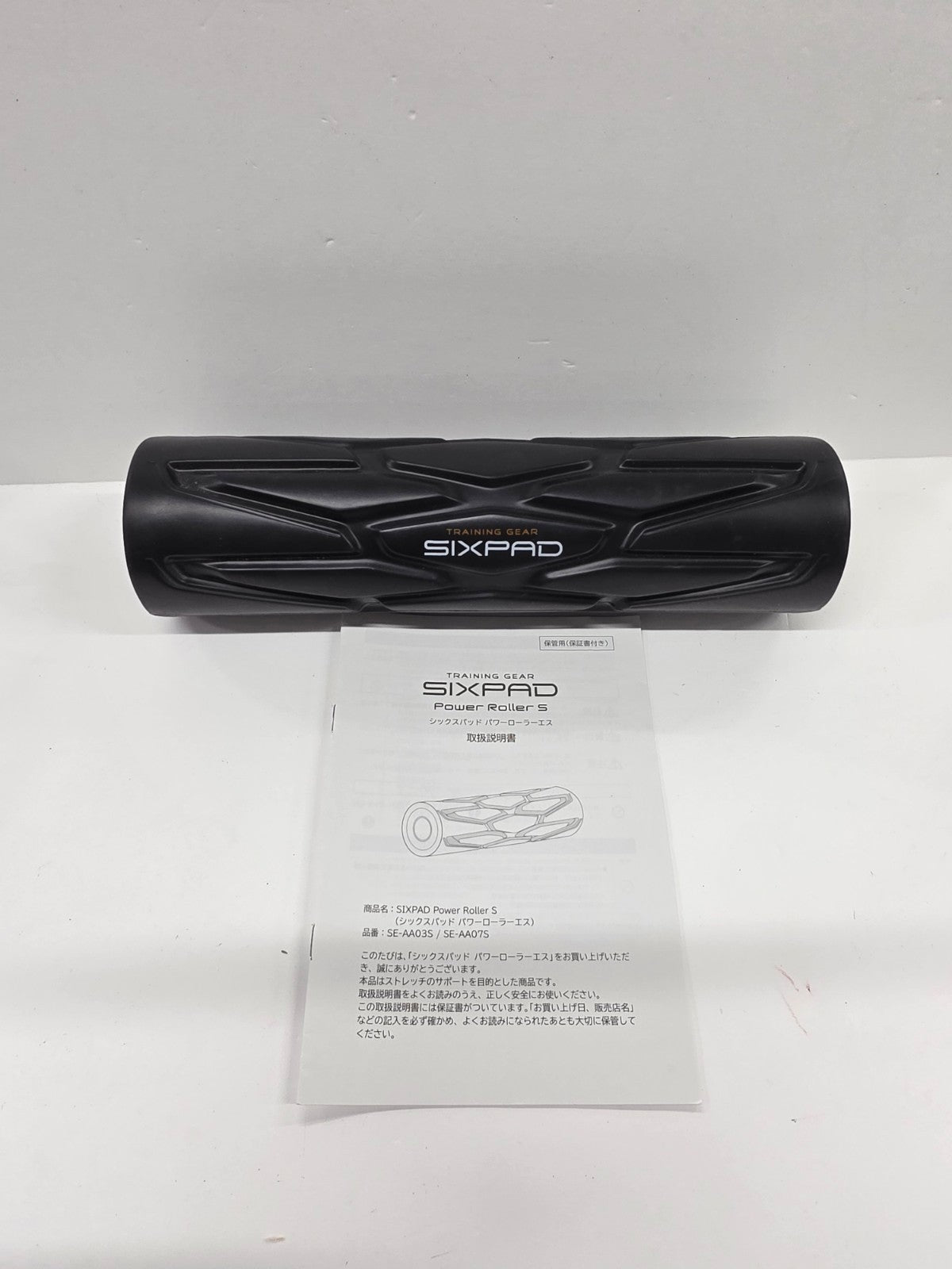 CU51 MTG(エムティージー) シックスパッド パワーローラーエス(SIXPAD Power Roller S) SE-AA03S ブラック
