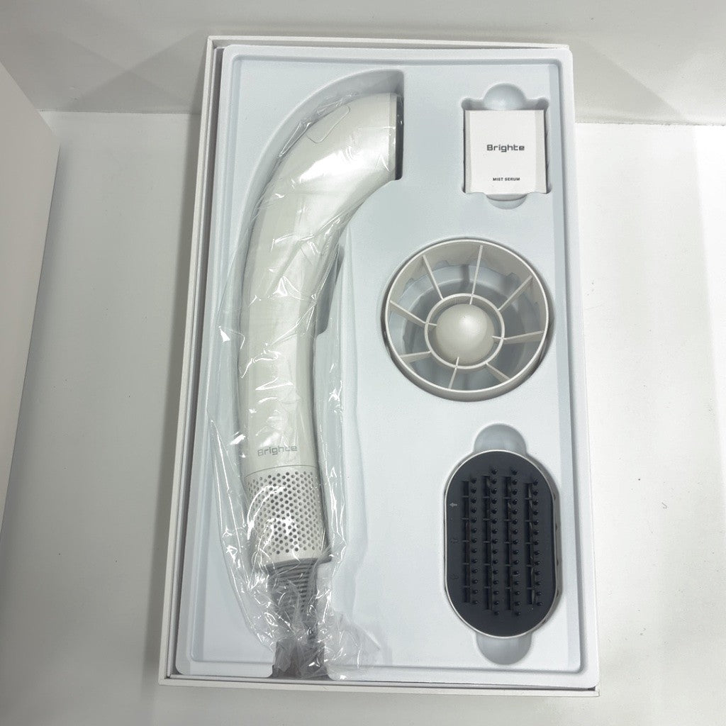 CJ3P Brighte ブライト シャワー ドライヤー BRT-SD173WH ホワイト(ミストセラム3.1ml付)