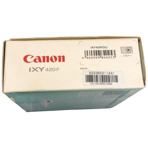 C979 D Canon キャノン IXY 420F (SL) イクシー コンパクトデジタルカメラ シルバー