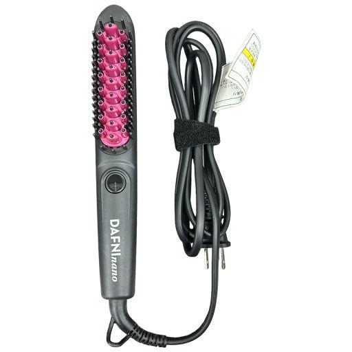 C932 D ヤーマン ブラシ型ヘアアイロン DAFNI nano ダフニ ナノ  DH1.6N ピンク