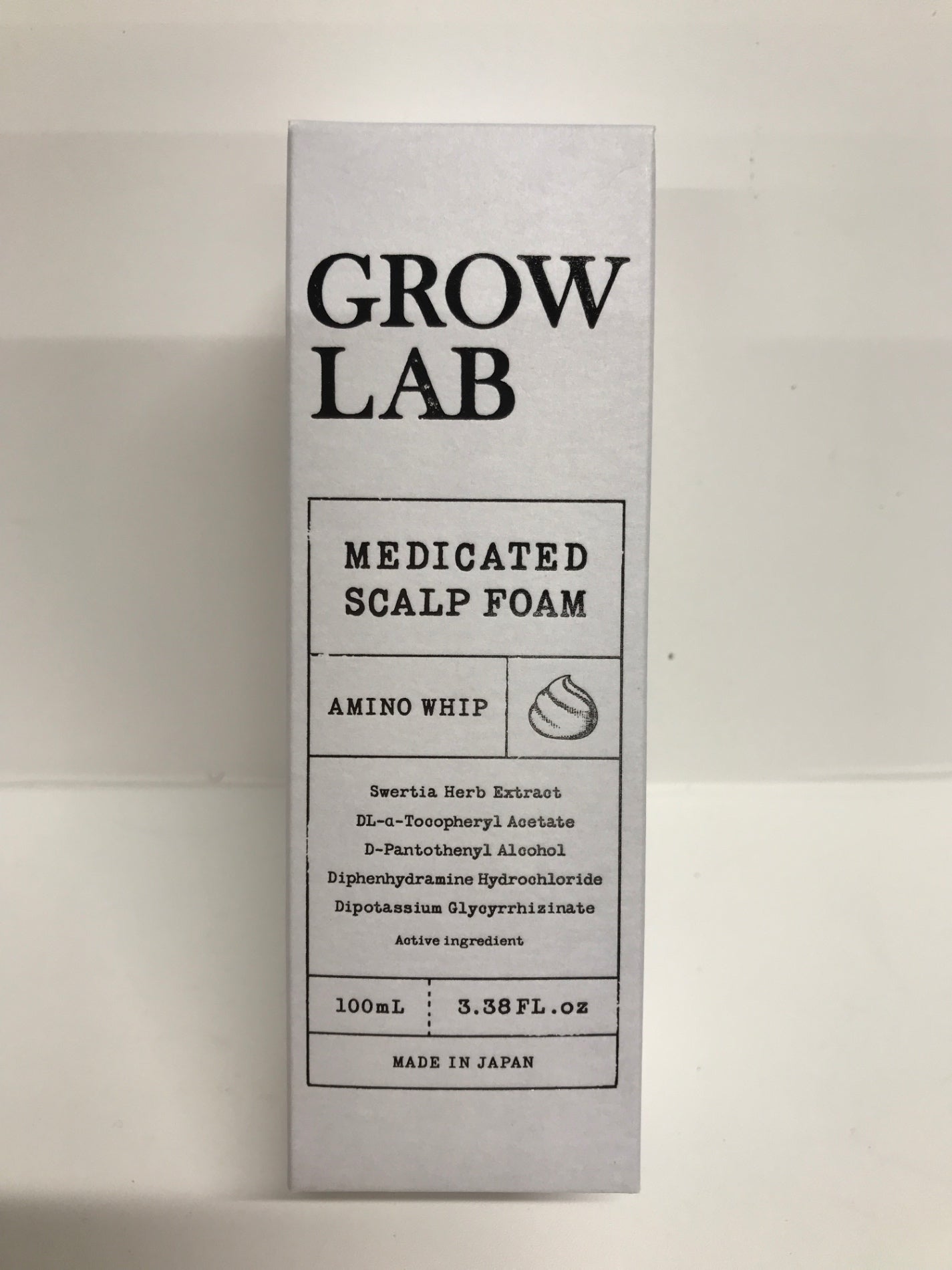 C475 ★グロウラボ メディケイテッドスカルプフォーム GROW LAB 泡 育毛剤 スカルプケア 100ml