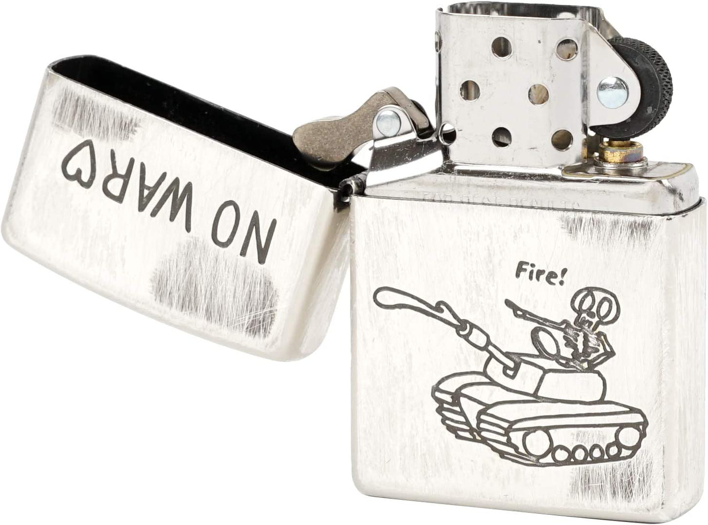 ZIPPO FUNNY SKULL 2UDS-NOWAR