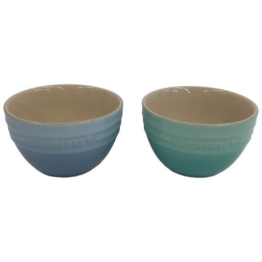 C677 D LE CREUSET ル・クルーゼ ソルベ コレクション ライスボウル 4個セット【U】
