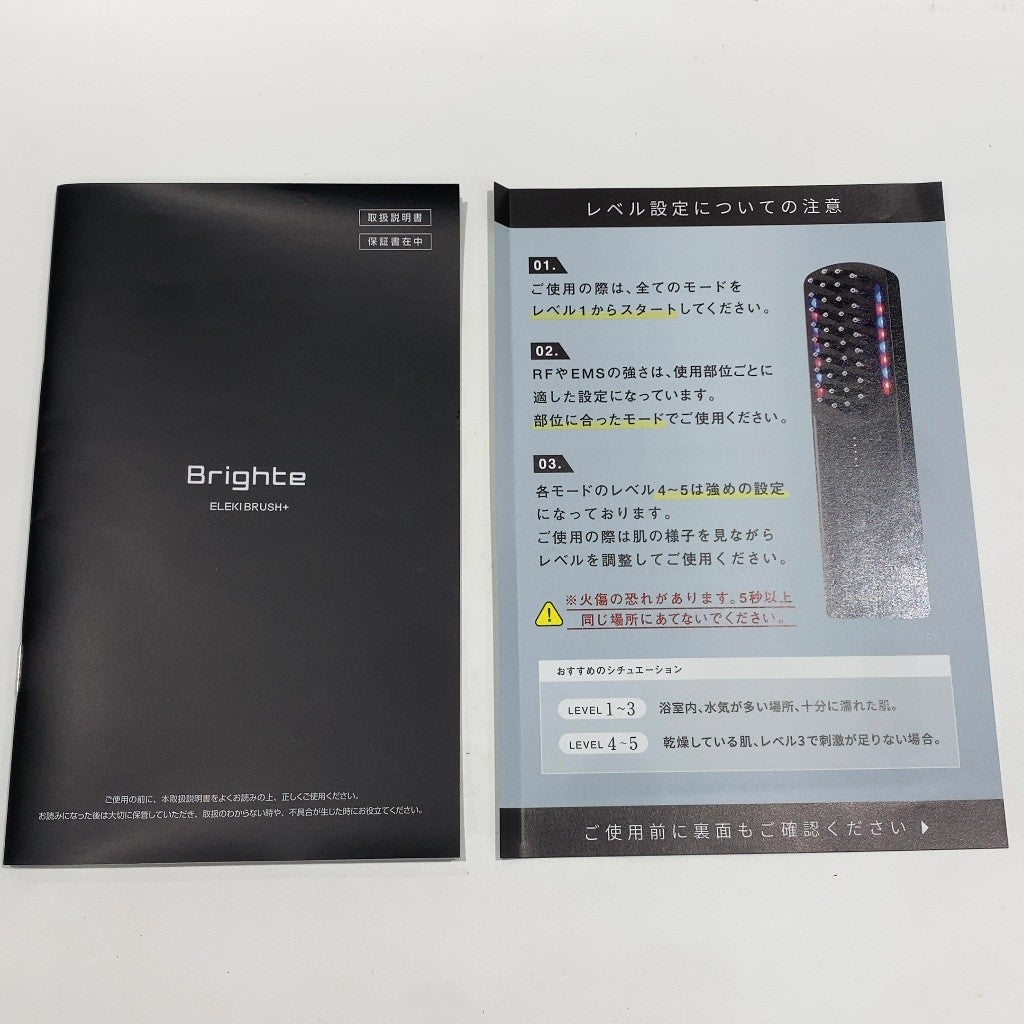 CP31 D ■Brighte ELEKI BRUSH+ ブライトエレキブラシプラス 美顔器 BRT-FSB180