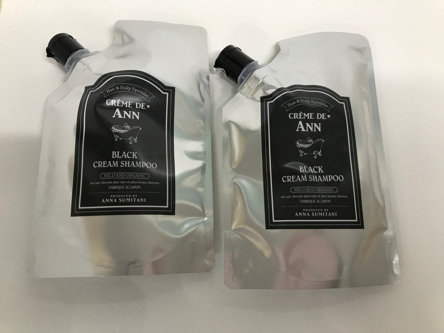 C516 K ★CREME DE ANN クレムドアン クリームシャンプーBB クリーム洗髪料 無添加 オーガニック ボタニカル 白髪染め 300g 2個セット
