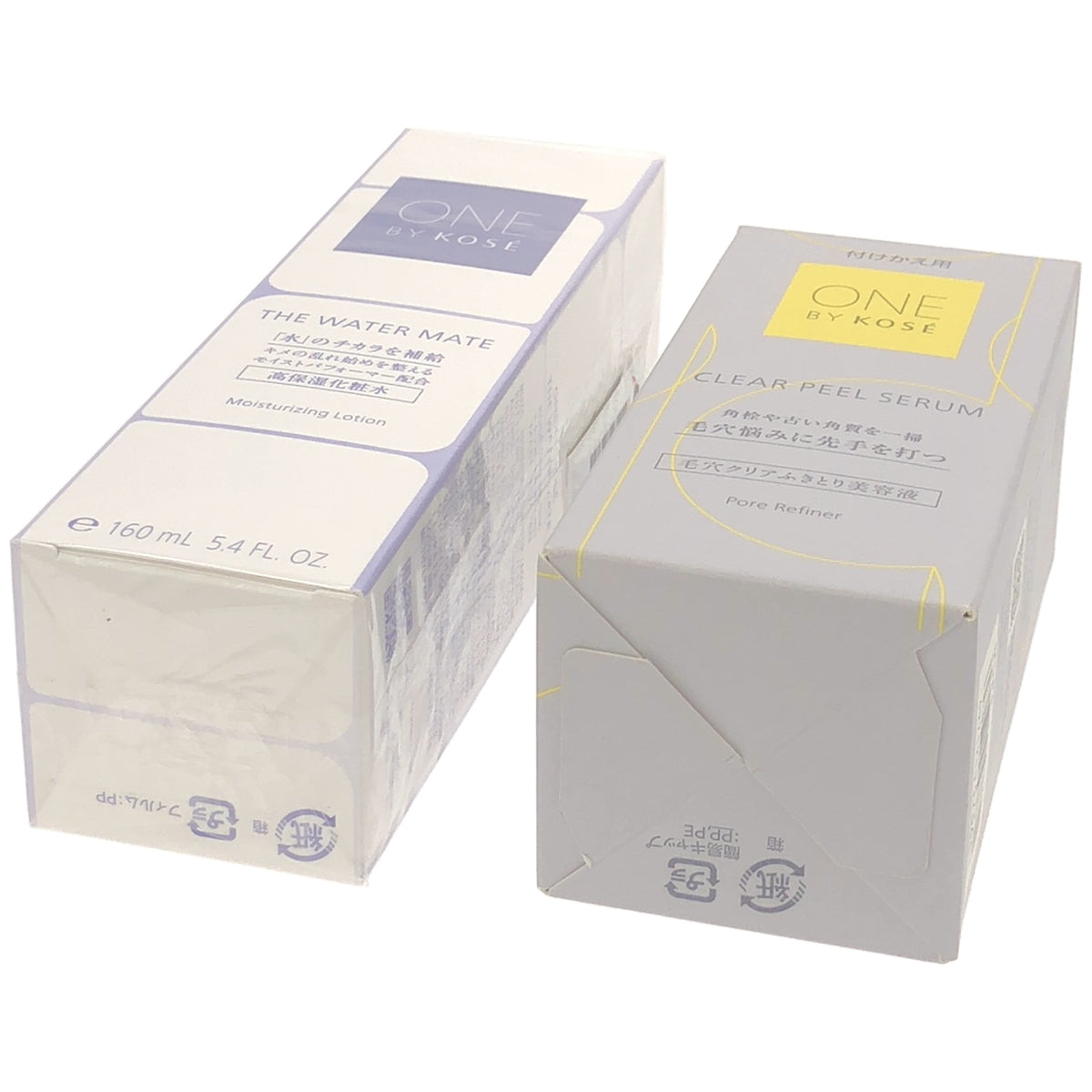 Z000 ONE BY KOSE ザ ウォーター メイト 160ml & クリアピール セラム 120ml 2本セット