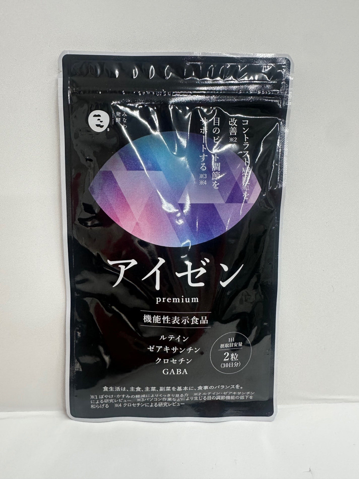 CA02 K アイゼン サプリ みなわ発酵 眼のピント調節 60粒●賞味期限:2026/01~