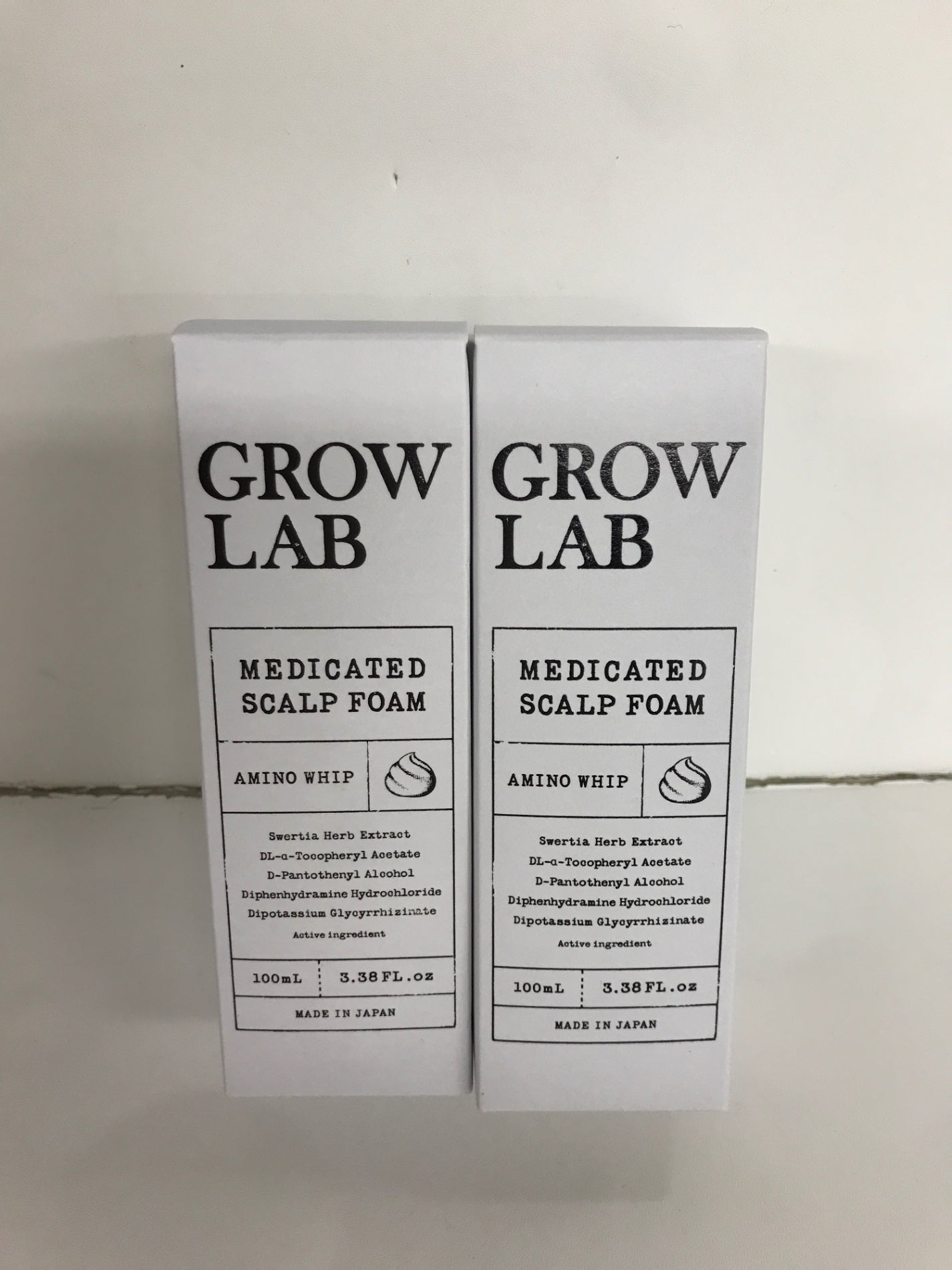 C447 ★グロウラボ メディケイテッドスカルプフォーム GROW LAB 泡 育毛剤 スカルプケア 100ml 2個セット