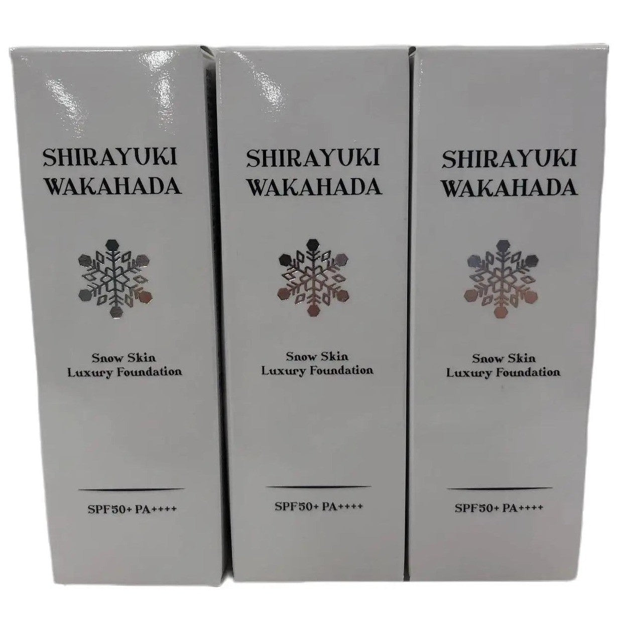 CC22 K SHIRAYUKIWAKAHADA 白雪若肌 薬用リンクルケア美白リキッドファンデーションLO 26g 3個セット