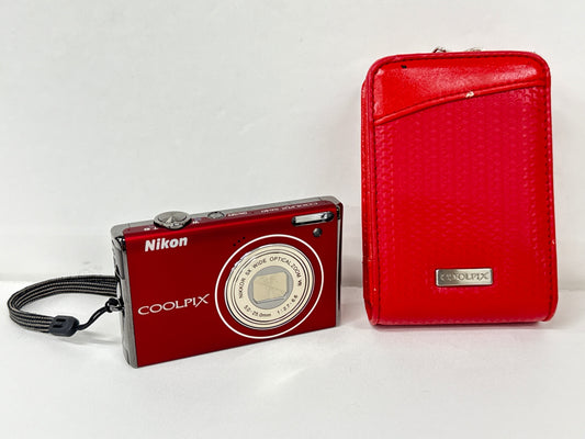 C997 ニコン Nikon COOLPIX S640 デジタルカメラ プライムレッド