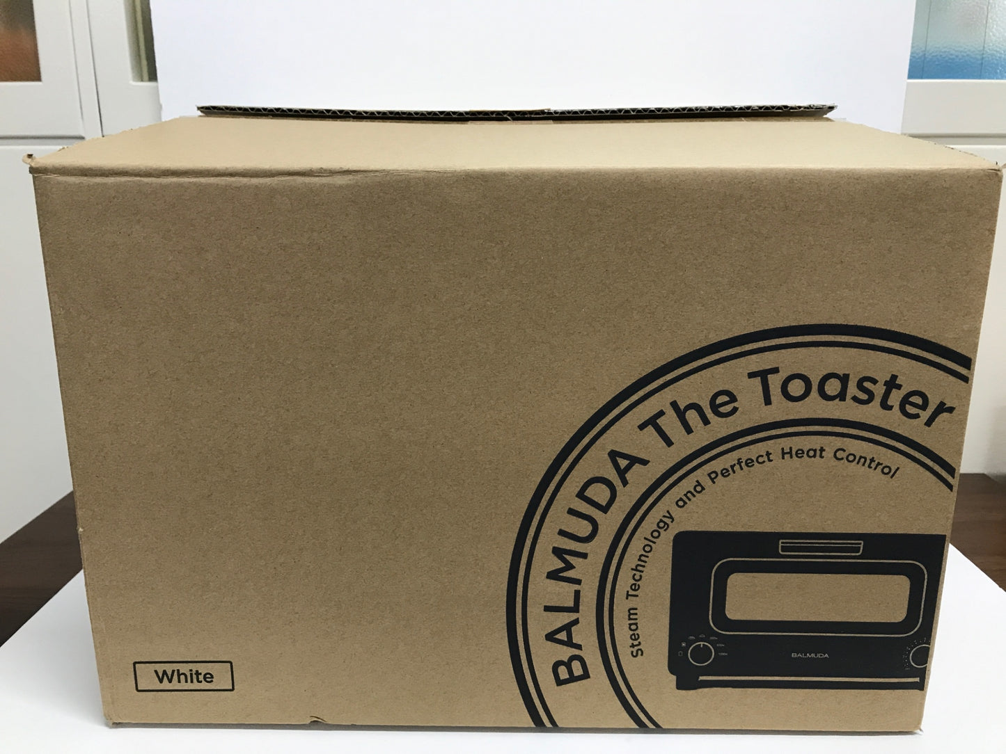 C677 D BALMUDA The Toaster バルミューダデザイン スチームオーブントースター K01A-WS ホワイト 開封未使用品