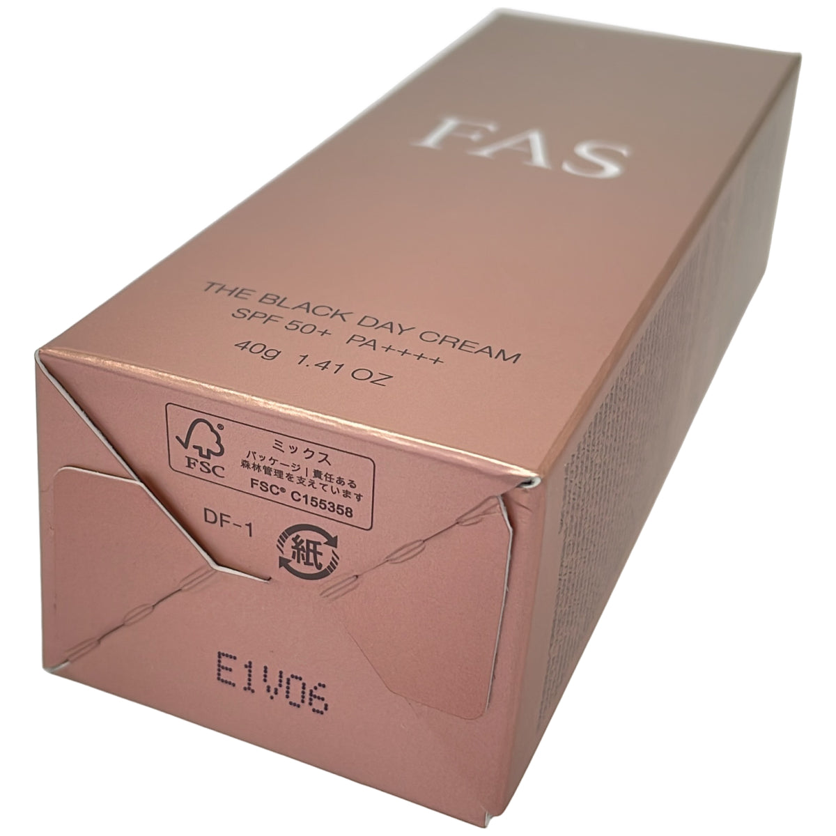 Z000 FAS ザ ブラック デイ クリーム 日焼け止め / SPF50+ / PA++++ / 40g ラスト1点!