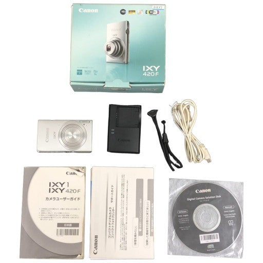 C979 D Canon キャノン IXY 420F (SL) イクシー コンパクトデジタルカメラ シルバー