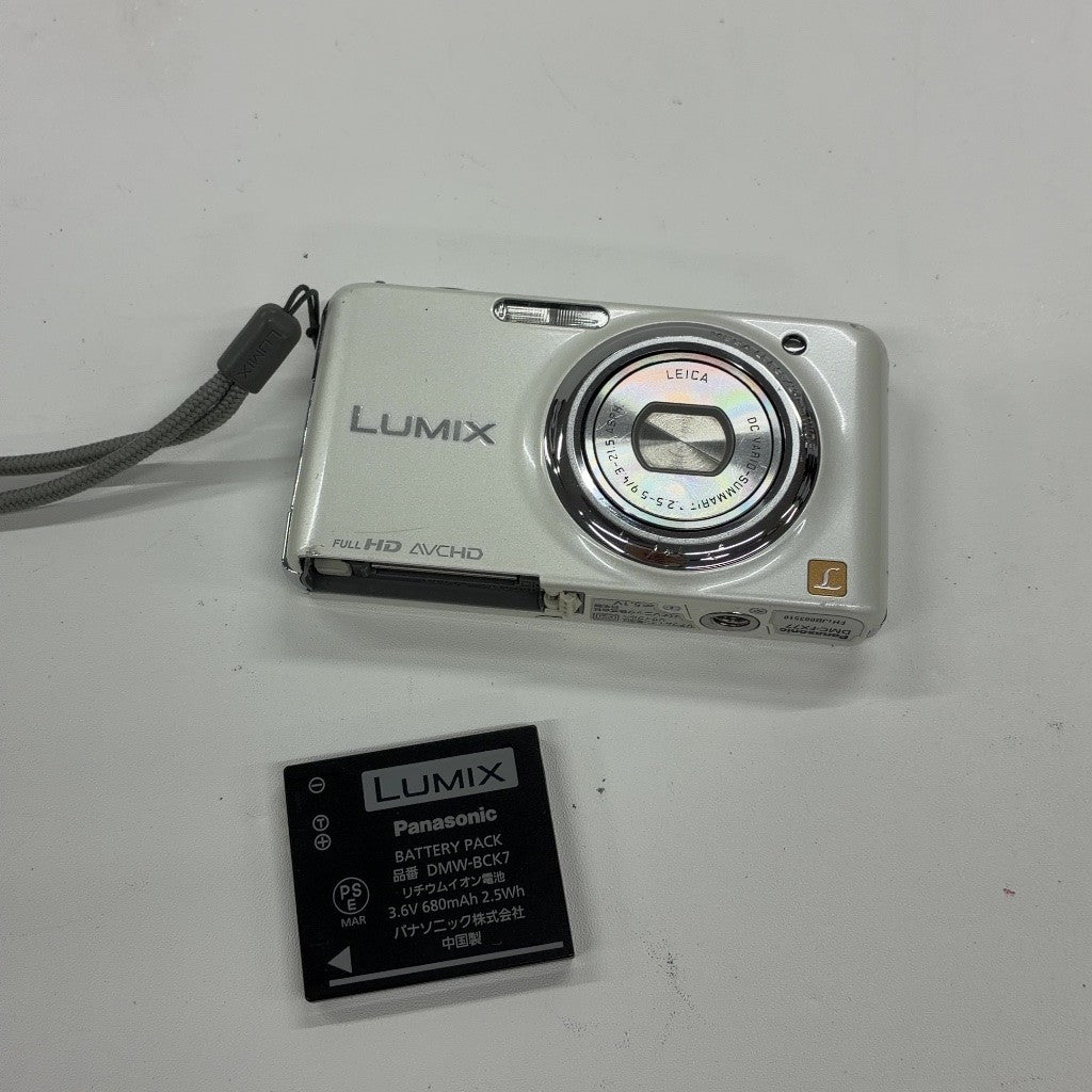 CG4D パナソニック デジタルカメラ LUMIX FX77 リリーホワイト DMC-FX77-W