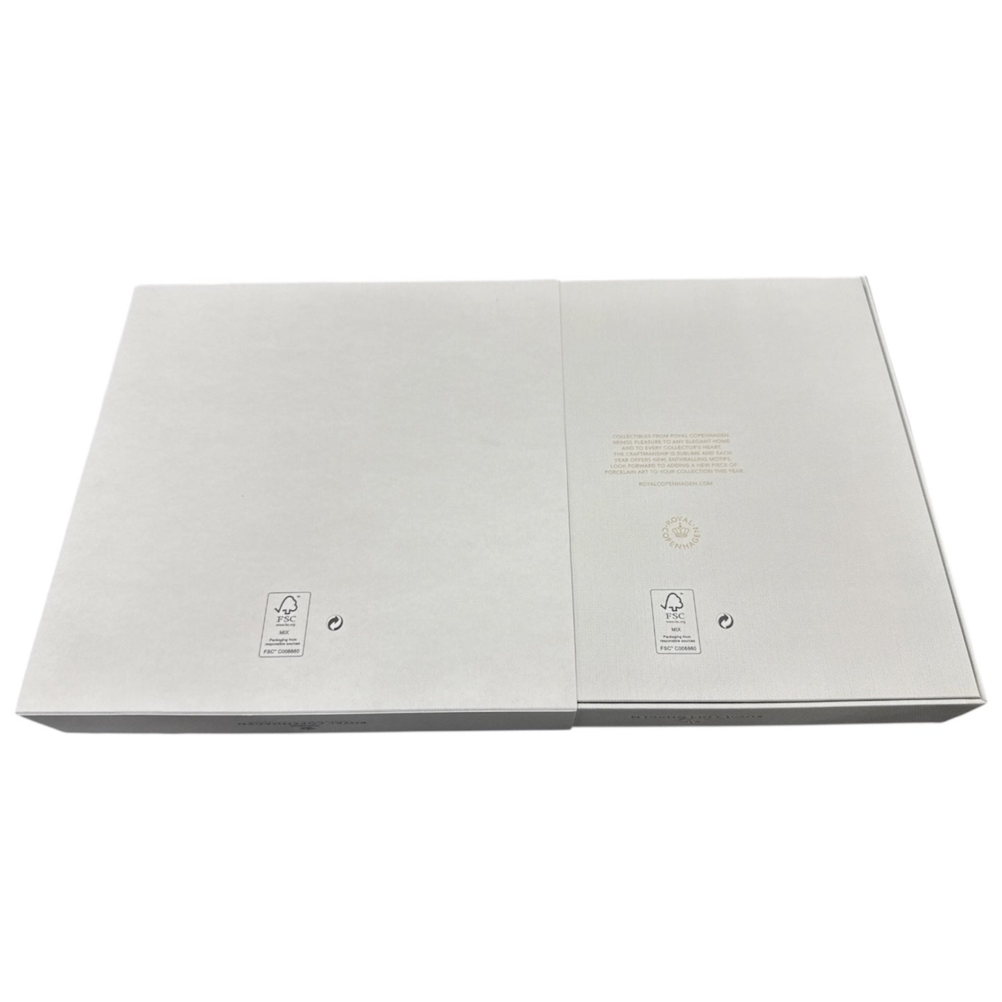 CH97 D ROYAL COPENHAGEN ロイヤルコペンハーゲン イヤープレート 2023年版 CHRISTMAS TIME IN THE FOREST ブルー