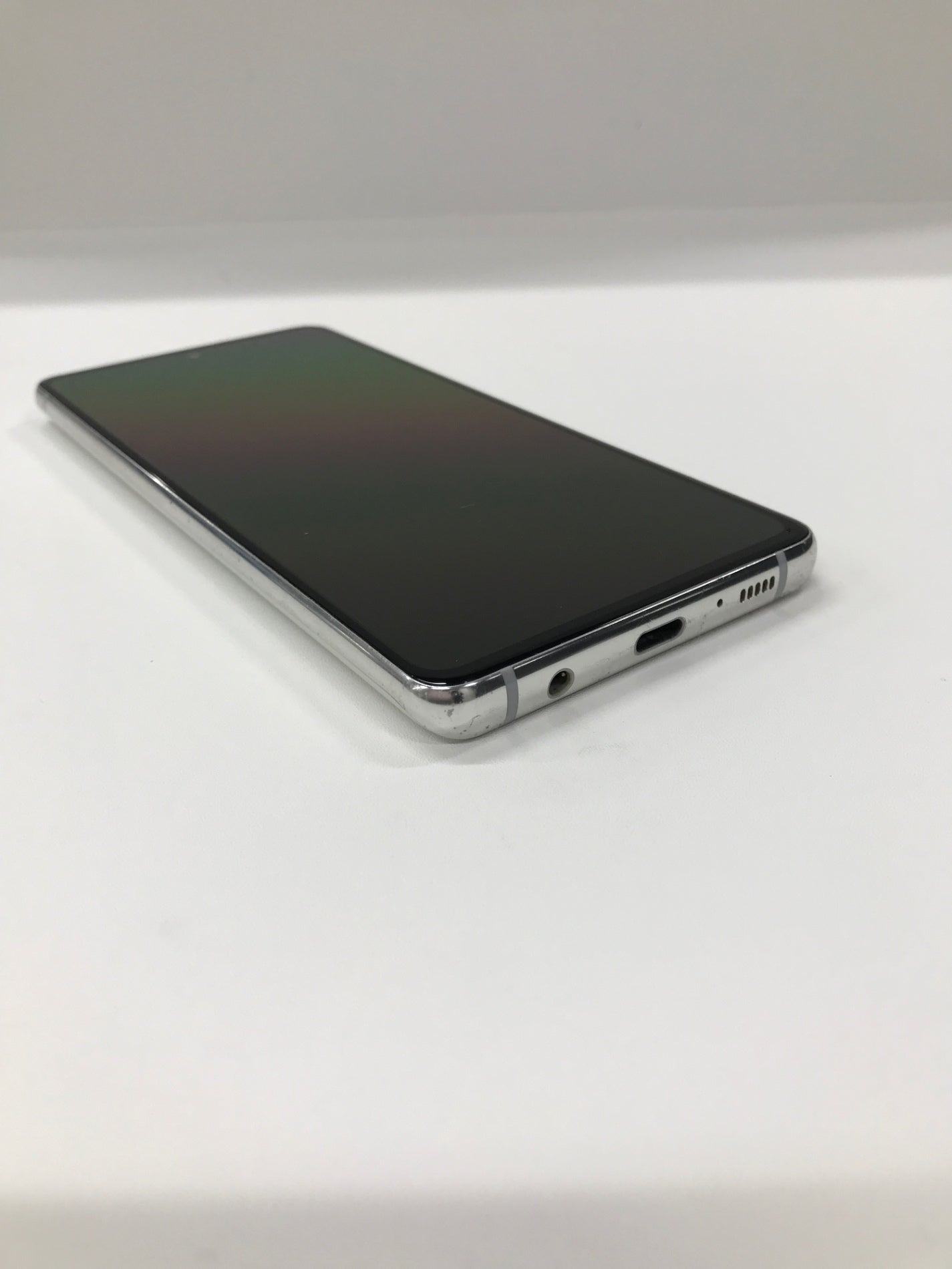 C663 D サムスン SAMSUNG Galaxy ギャラクシー A51 5G nano-SIM SCG07 au プリズム ブリックス ホワイト 128GB