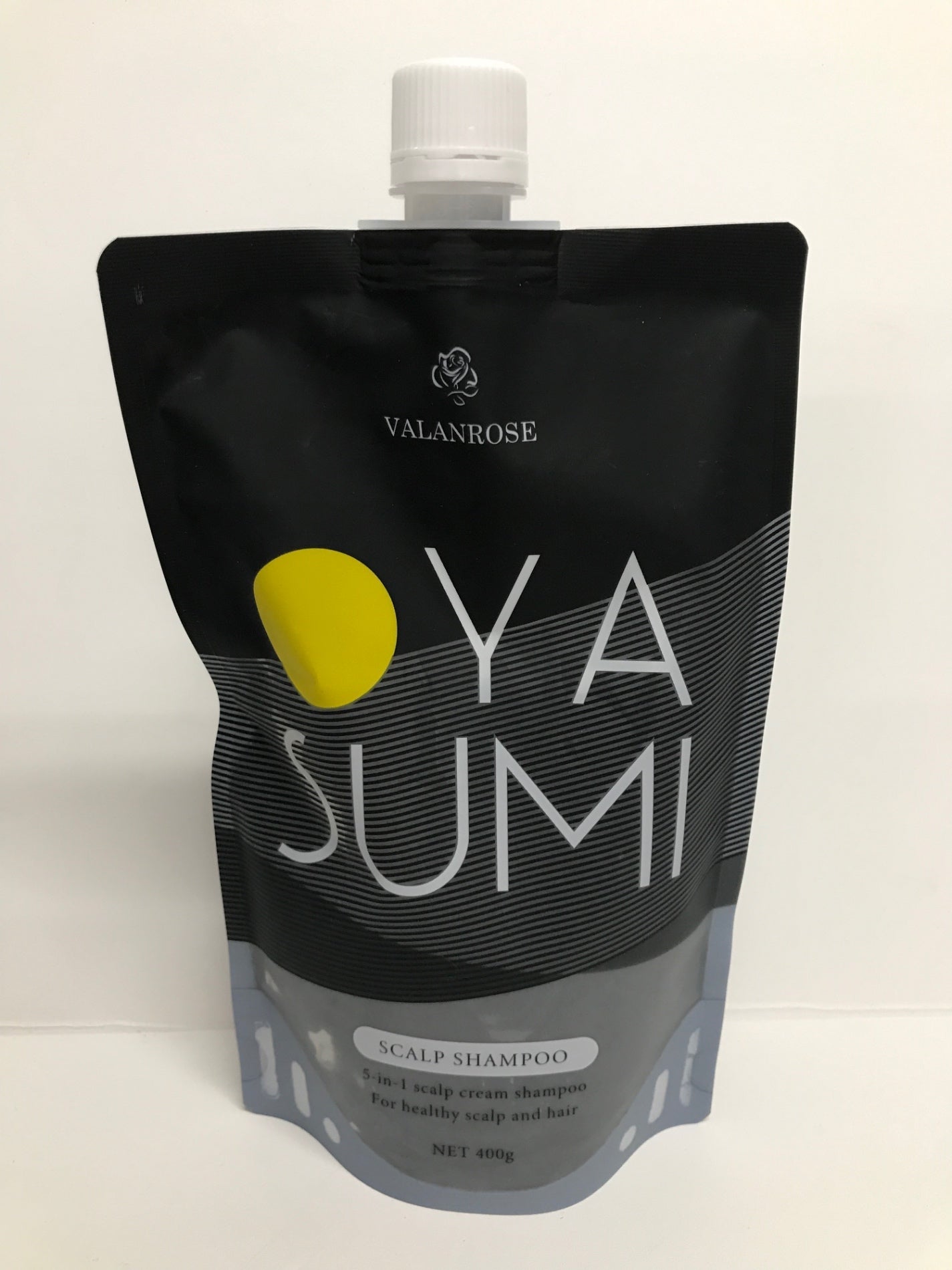 C355 K VALANROSE バランローズ OYASUMI スカルプシャンプー スカルプケア オールインワン クリームシャンプー 泡立たない〈エレガントローズの香り〉 400g