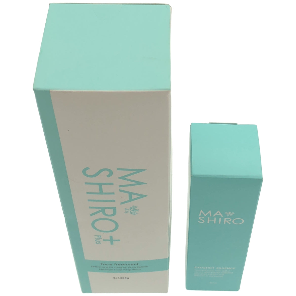 Z000 マシロプラス フェイストリートメント 200g & マ・シロ エクソショットエッセンス 30mL 2個セット