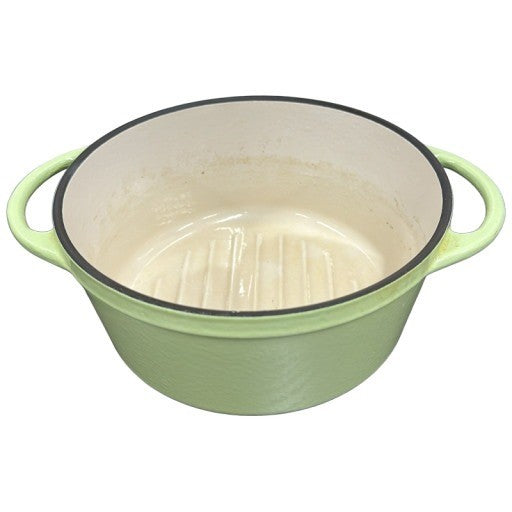 D VERMICULAR Oven Pot Round #18 両手鍋 ライトグリーン