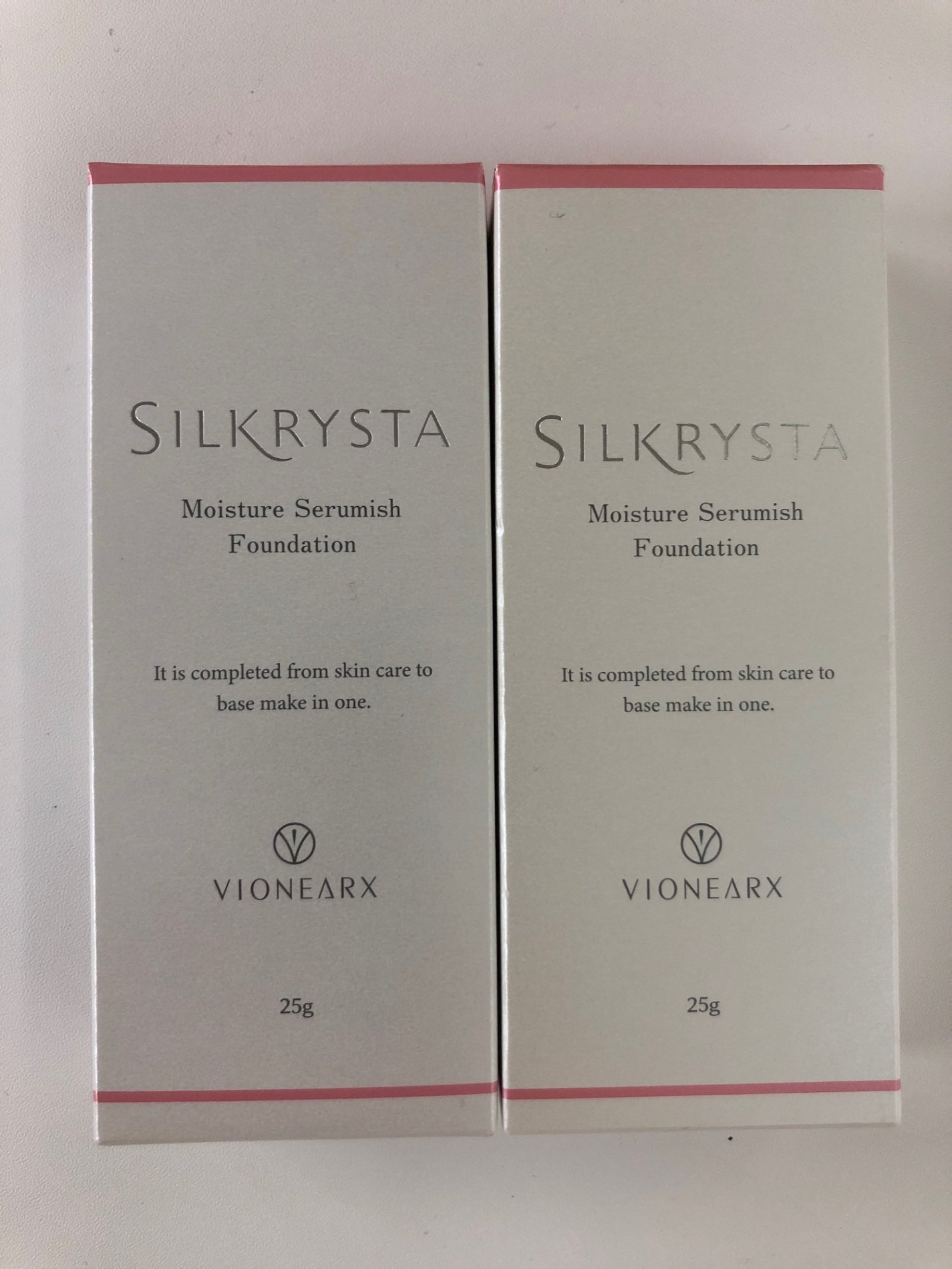 C389 K SILKRYSTA シルクリスタ ファンデーション オールインワン 毛穴 保湿 25g 2個セット