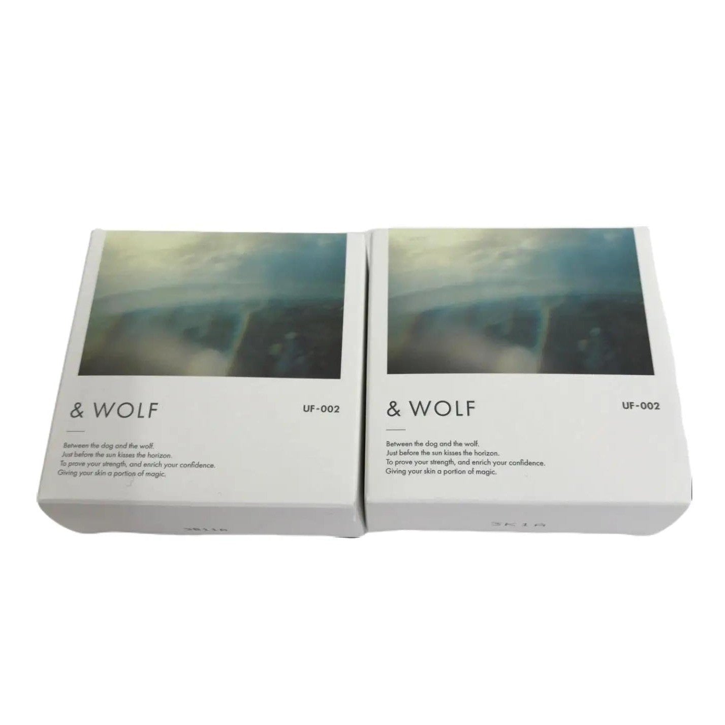 C405 エヌオーガニック &WOLF UF-002 light beige UV セラムリキッドファンデーション SPF26/PA++ 12.5g 2個セット
