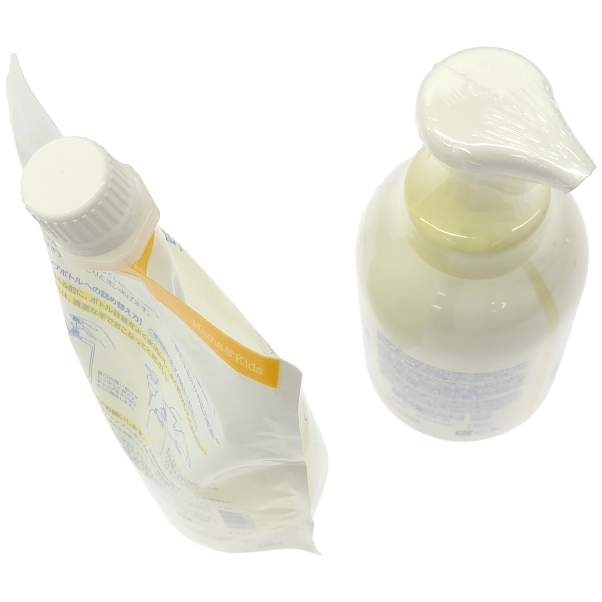 Z000 ママ&キッズ ベビー全身シャンプー 460ml & 詰め替え用 460ml 2個セット