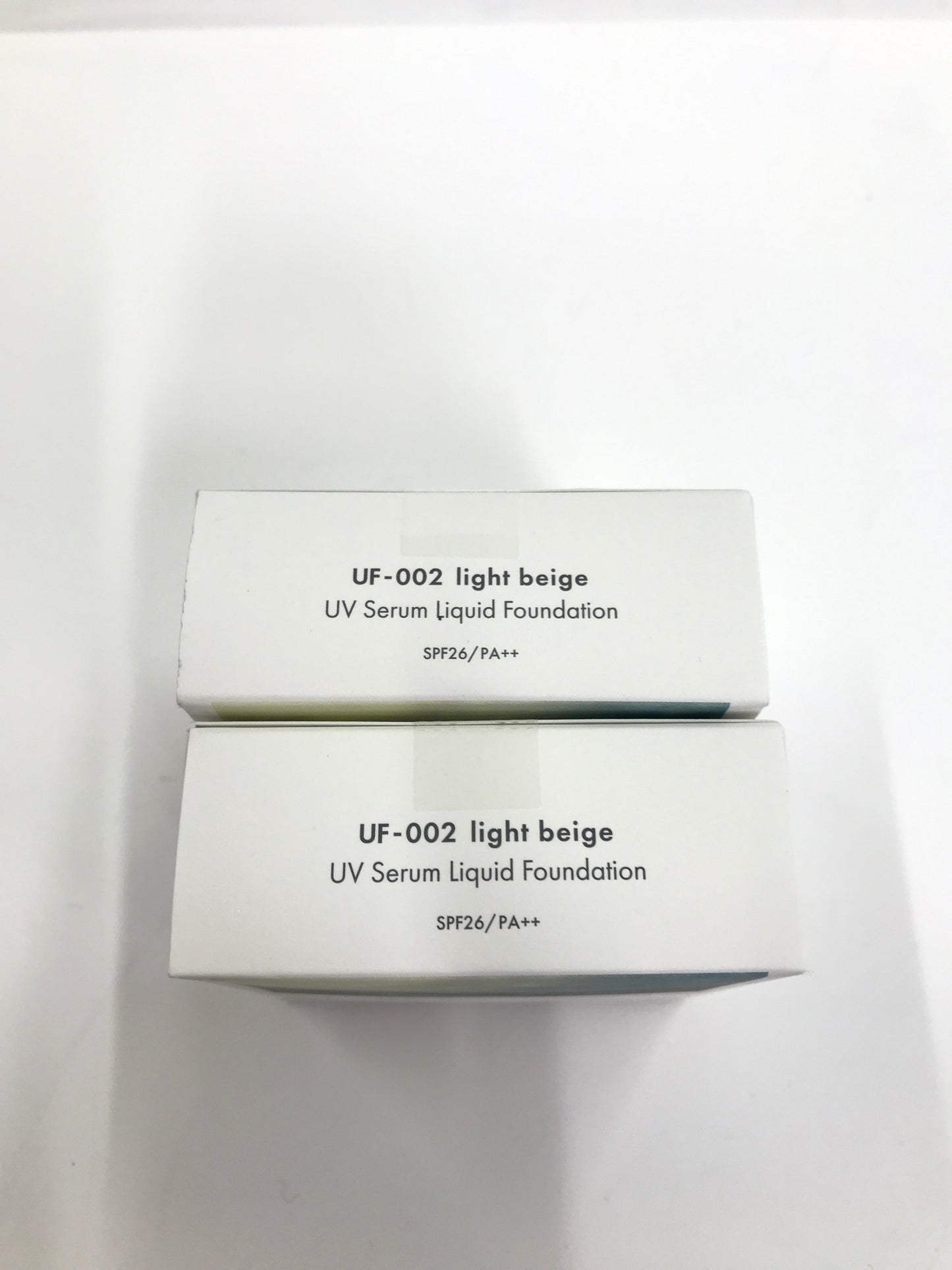 C405 エヌオーガニック &WOLF UF-002 light beige UV セラムリキッドファンデーション SPF26/PA++ 12.5g 2個セット