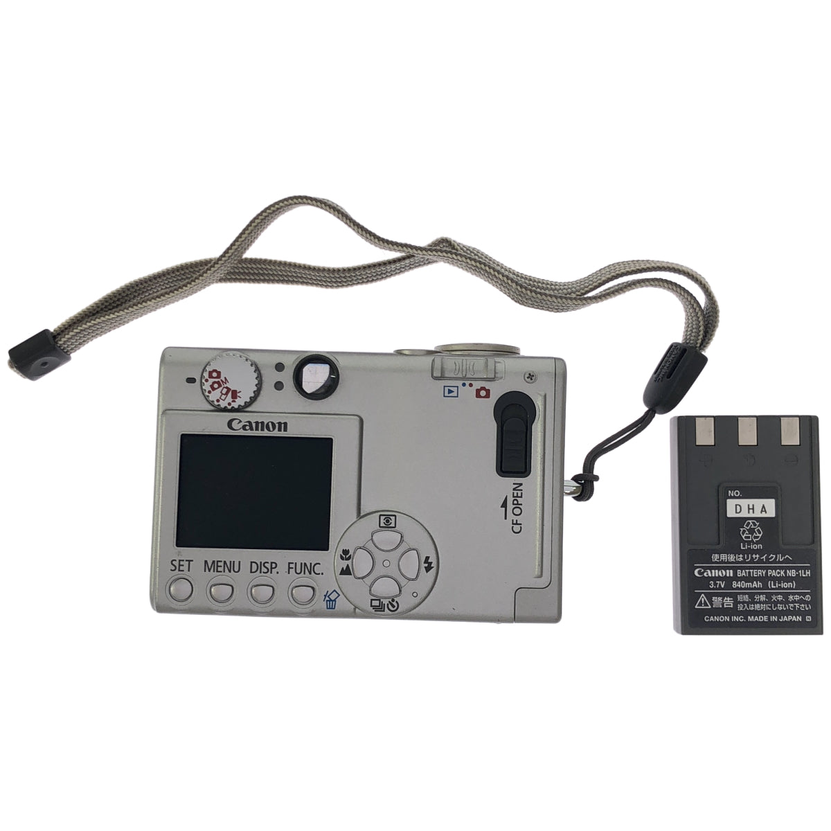 Z000 Canon IXY DIGITAL 4.0メガピクセル ラスト1点!