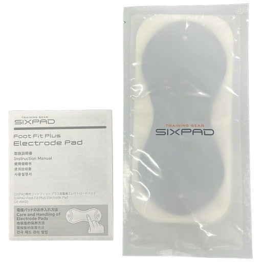 CY01 K SIXPAD シックスパッド 専用 フットフィットプラス 高電導エレクトロードパッド 2枚入り 2個セット