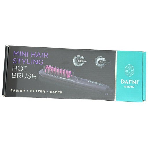C932 D ヤーマン ブラシ型ヘアアイロン DAFNI nano ダフニ ナノ  DH1.6N ピンク
