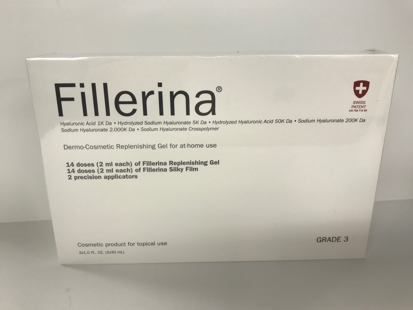 C437 Fillerina (フィレリーナ) リプレニッシング トリートメント GRADE 3 グレード 3 セット リプレニッシング ジェル 30mL+シルキー フィルム 30mL●使用期限:2028/02