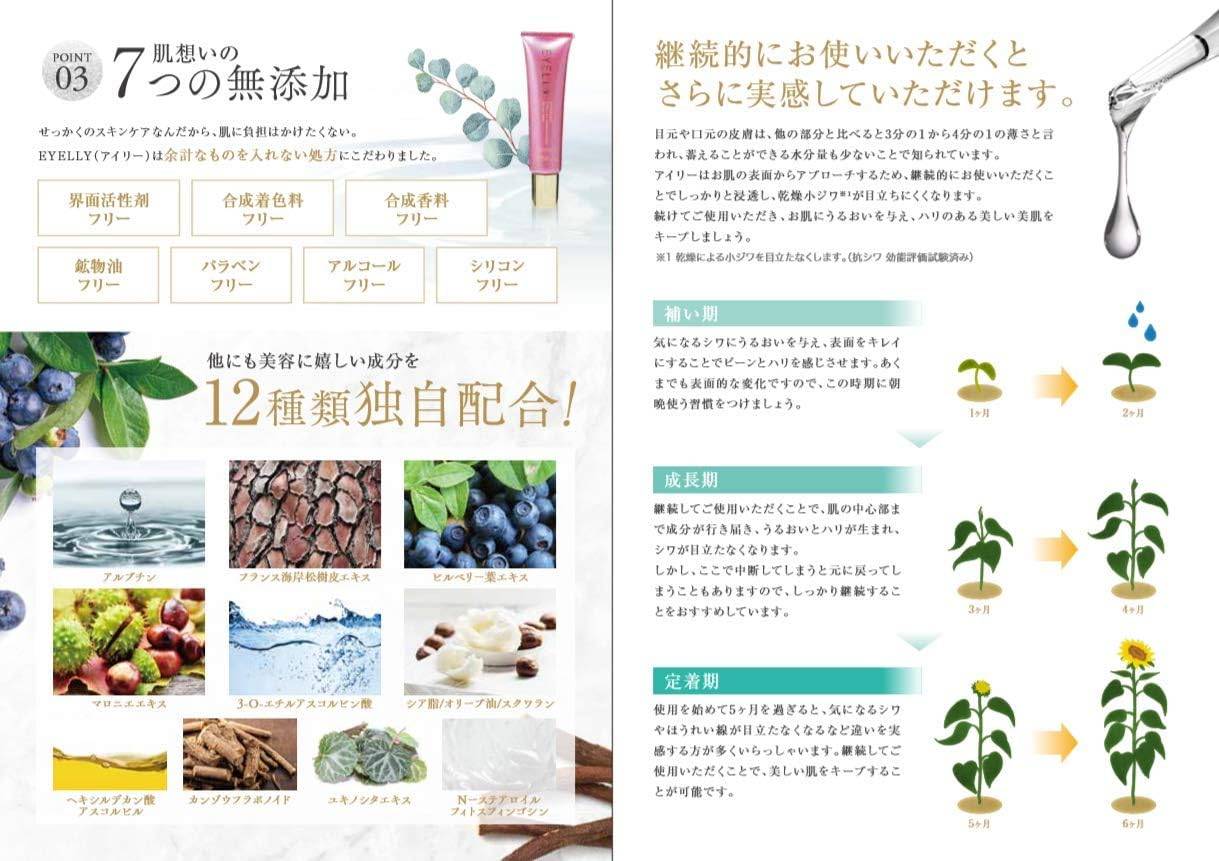 C712 K ★アイリー EYELLY 目元 口元のシミシワ たるみ くすみ 対策 アイクリーム 薬用目元美容液 15g 10本セット