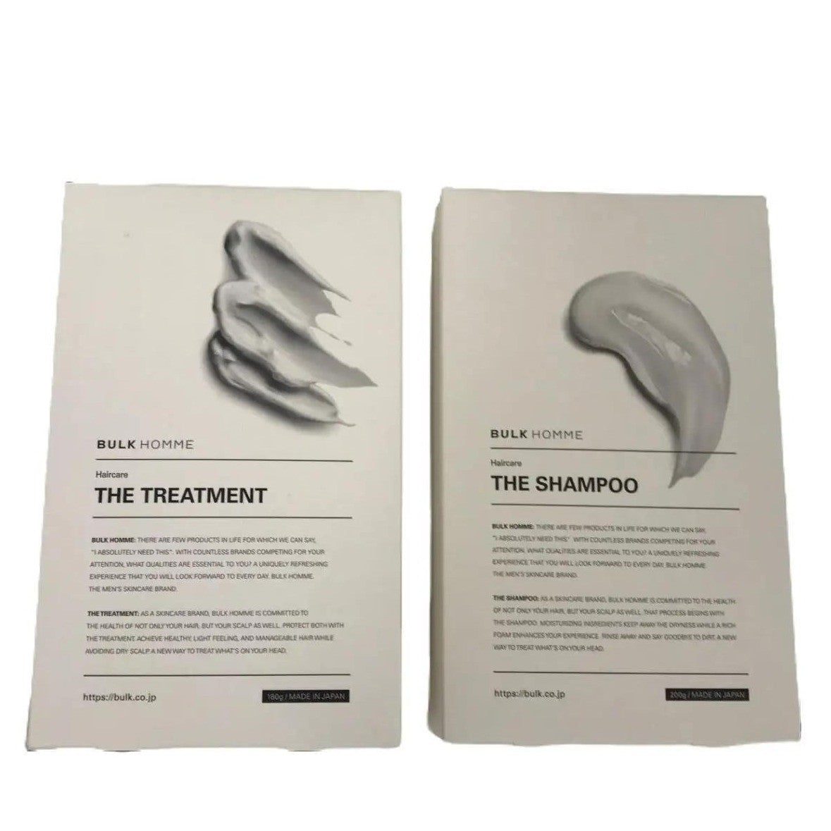 C378 バルクオム THE SHAMPOO(ザ シャンプー)200g&THE TREATMENT(ザ トリートメント)180g セット