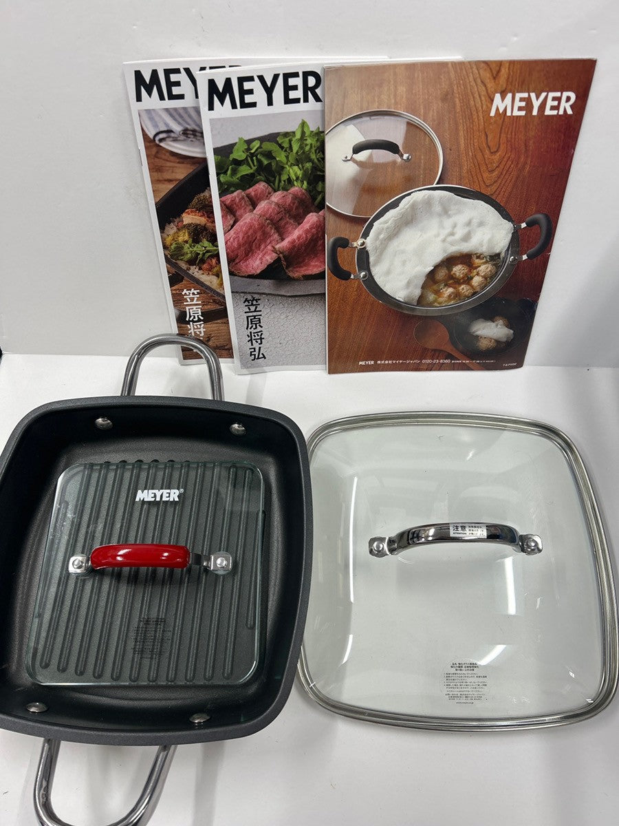 MEYER マイヤー スクエア グリルパン 24㎝ – エルリニュー