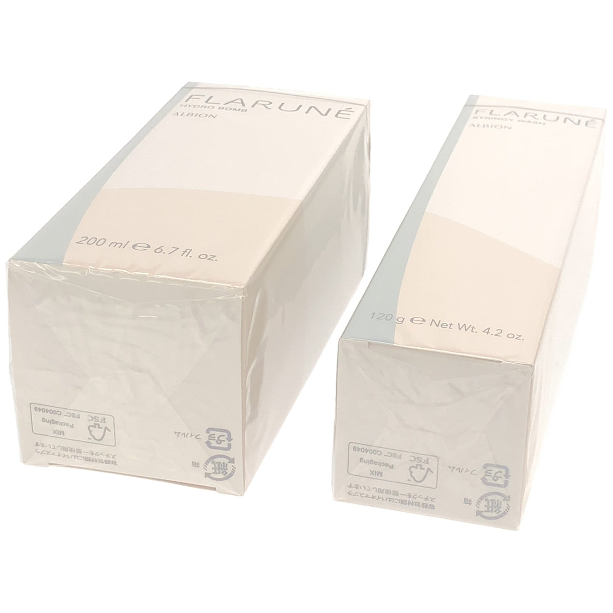 Z000 アルビオン フラルネ ストリンギー ウォッシュ 120g & ハイドロボム 200ml 2本セット
